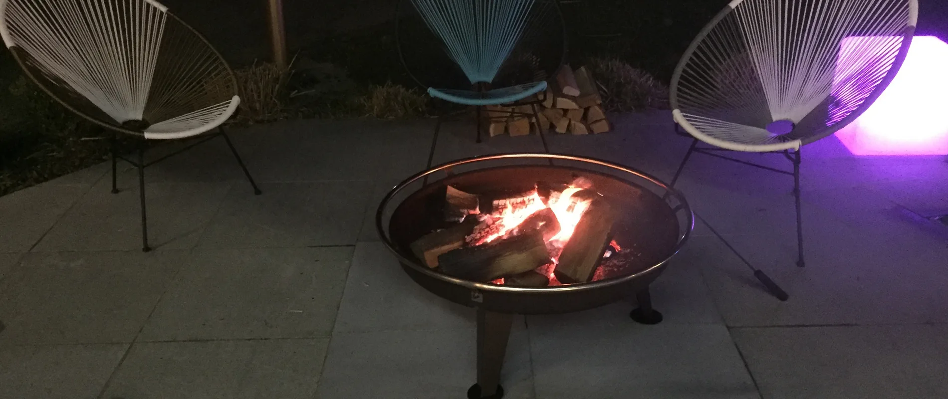 Brasero extérieur en Isère (38)