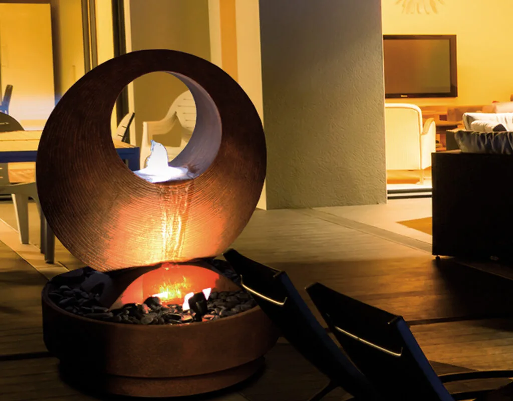 Fontaine extérieure en Isère (38)