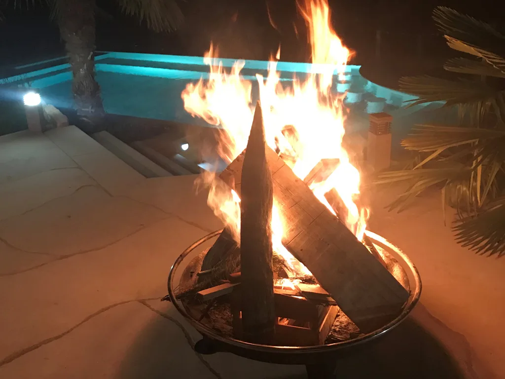 Brasero extérieur en Isère(38)