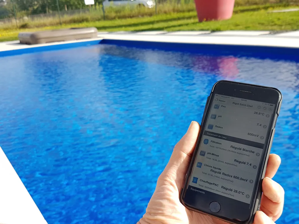 Domotique pour piscine