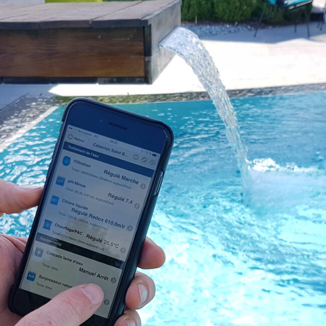 Piscine Domotique : des appareils pour un bassin connecté et autonome