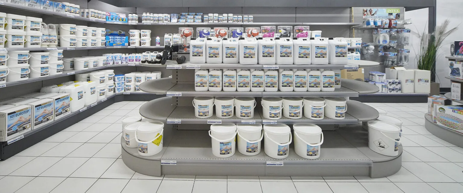 Gamme de produits pour la piscine