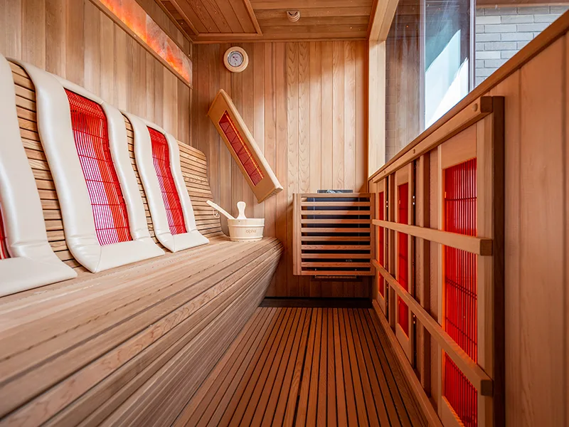 Sauna infrarouge à domicile