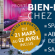 Portes Ouvertes du 21/03 au 02/04
