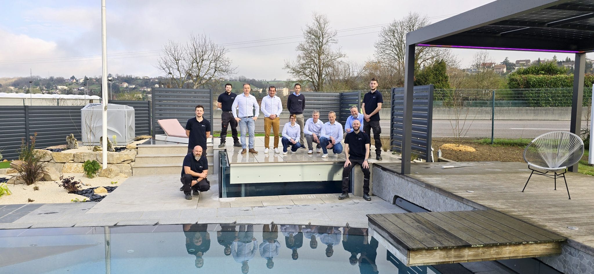 équipe Piscine Week End, pisciniste près de Lyon