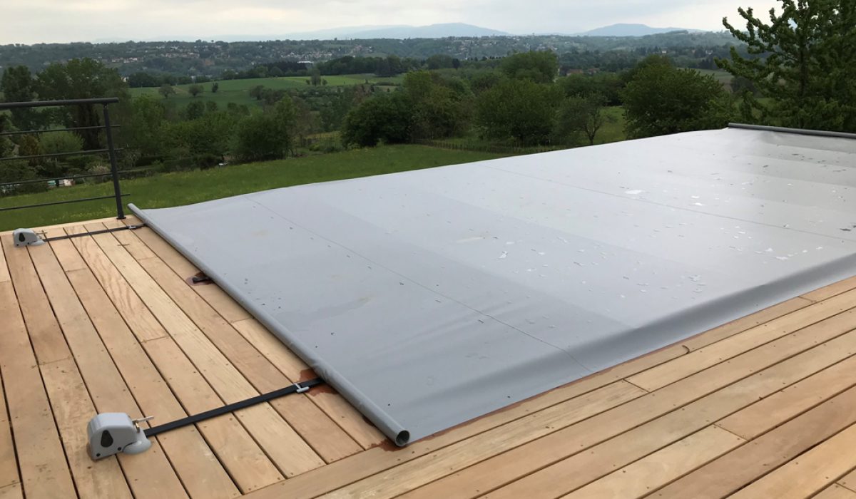 Couverture à barre pour piscine