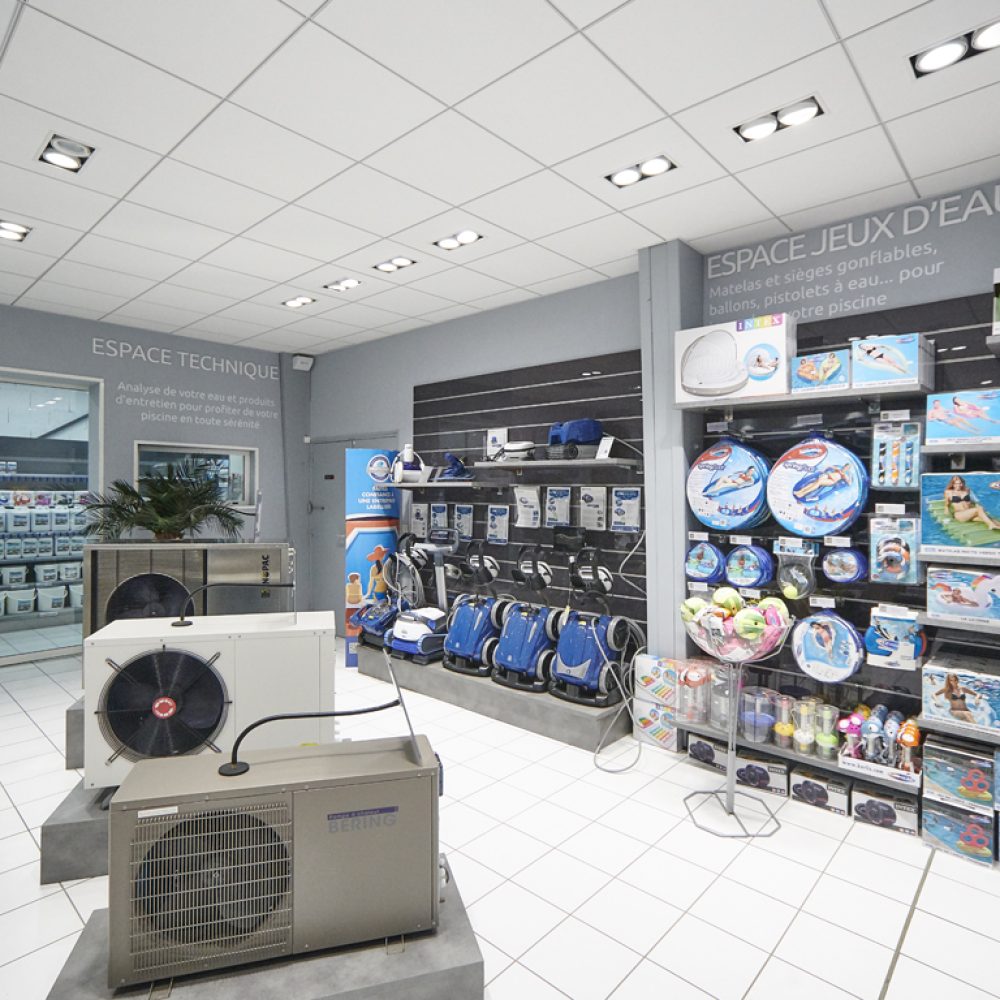Magasin d'accessoires de piscine à Bourgoin-Jallieu