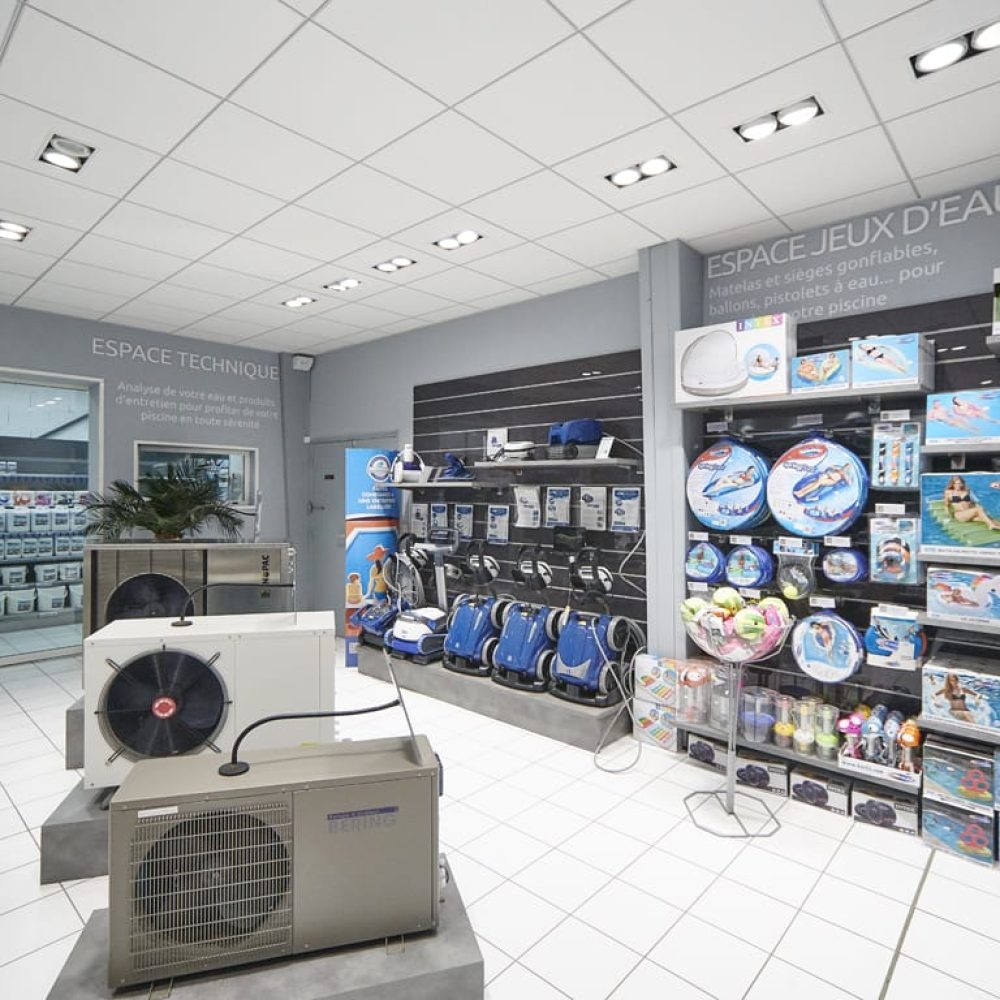 Magasin d'accessoires de piscine à Bourgoin-Jallieu