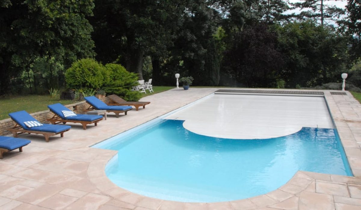 Volet couverture de piscine
