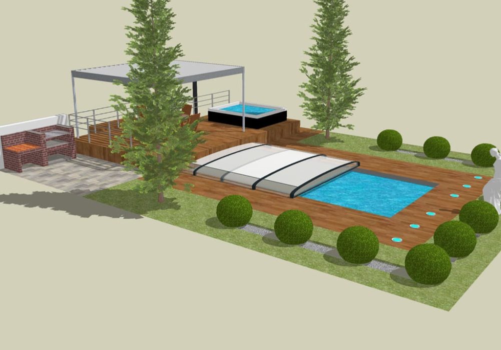 Plan d'une piscine - Réalisation Piscine Week-End