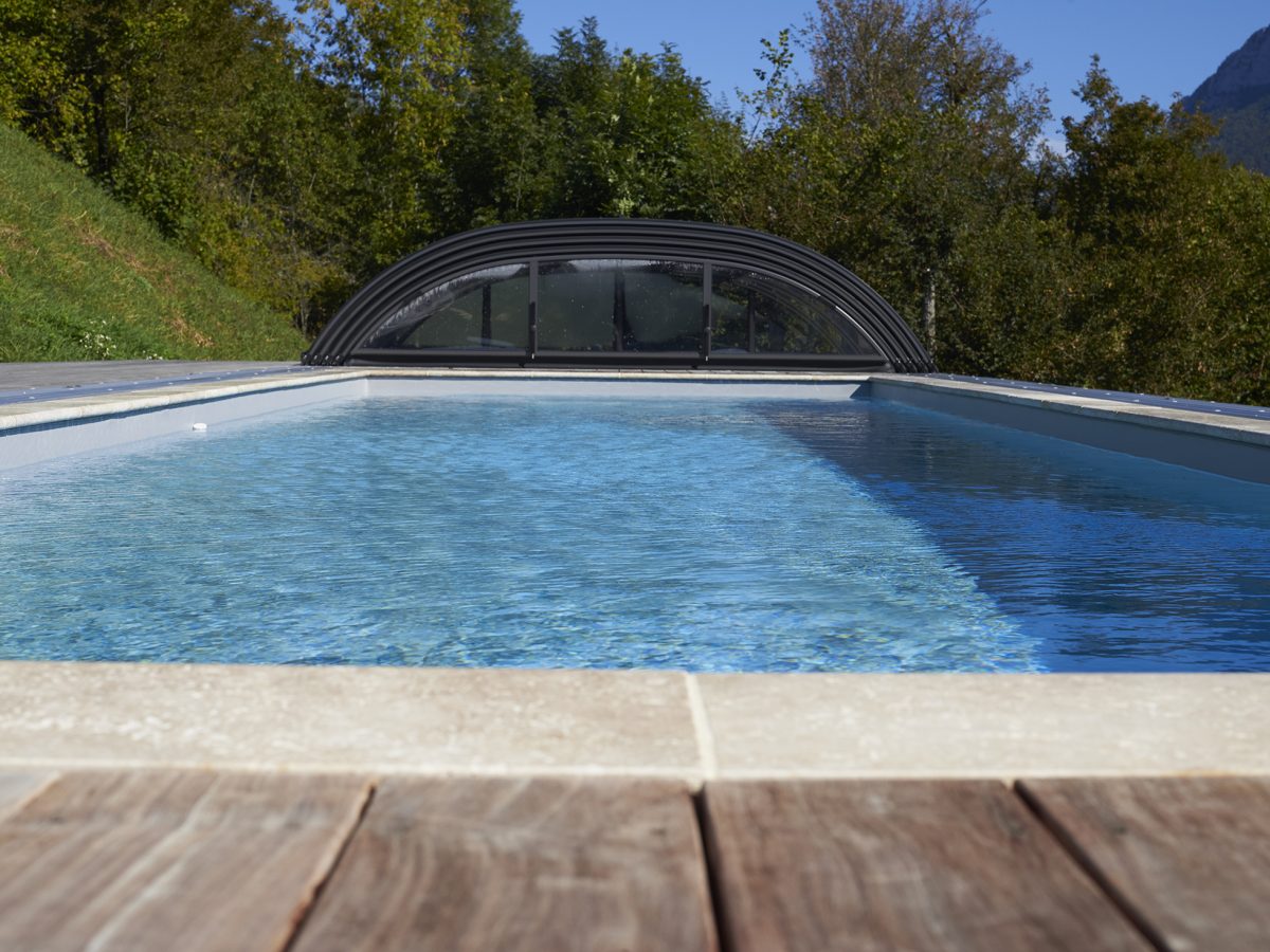 Couloir de nage et abri bas