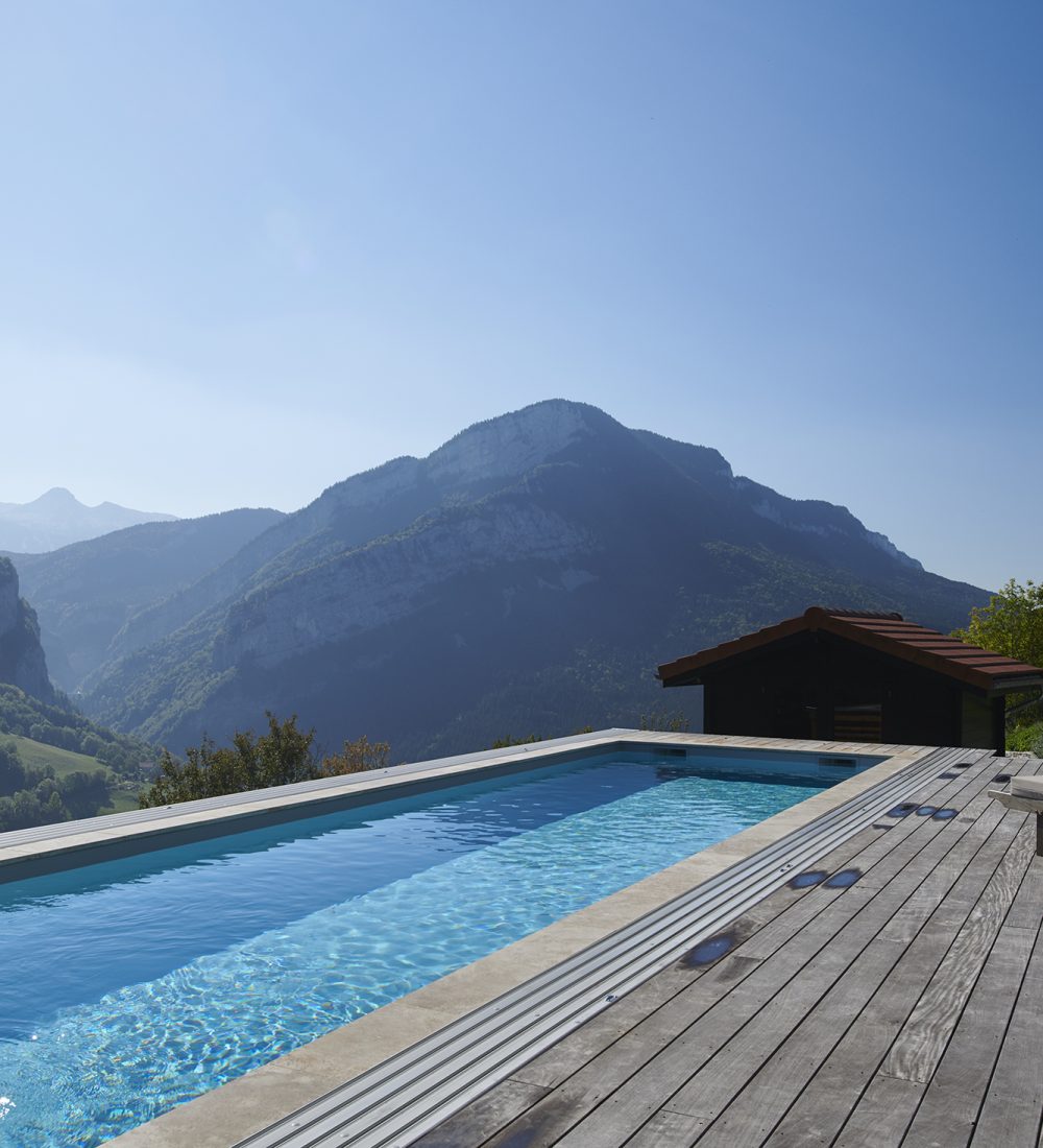 Couloir de nage et abri bas