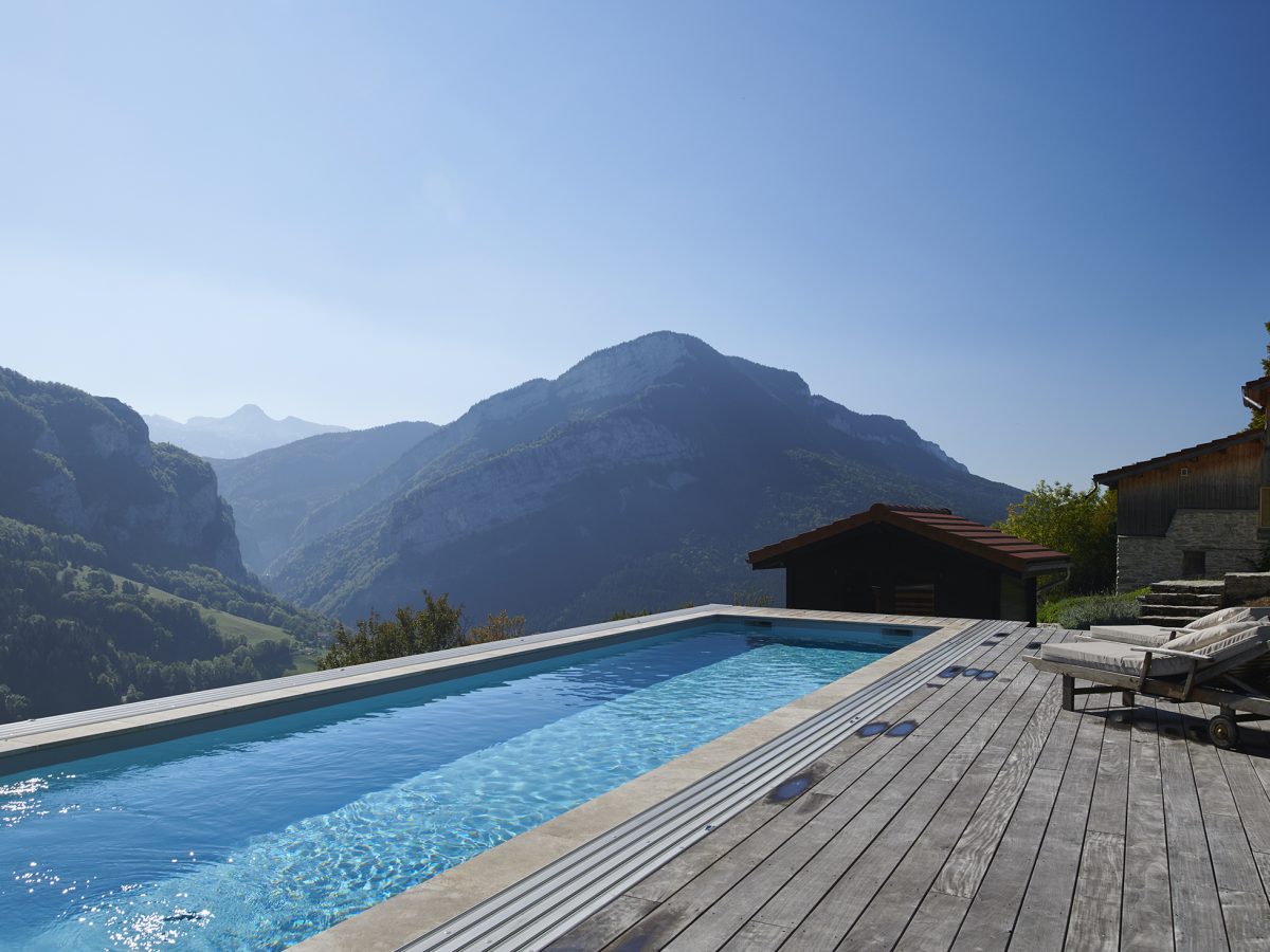 Couloir de nage et abri bas