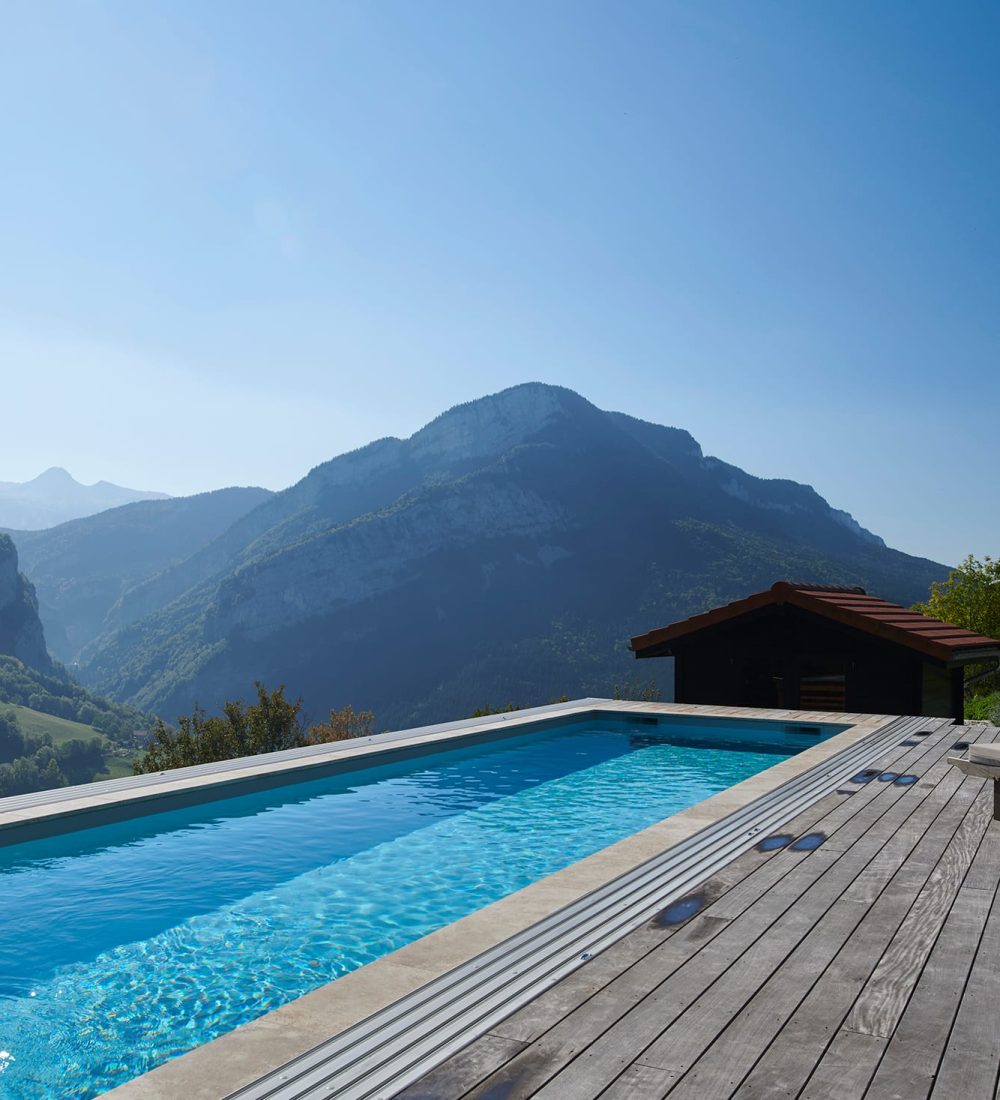 Couloir de nage et abri bas