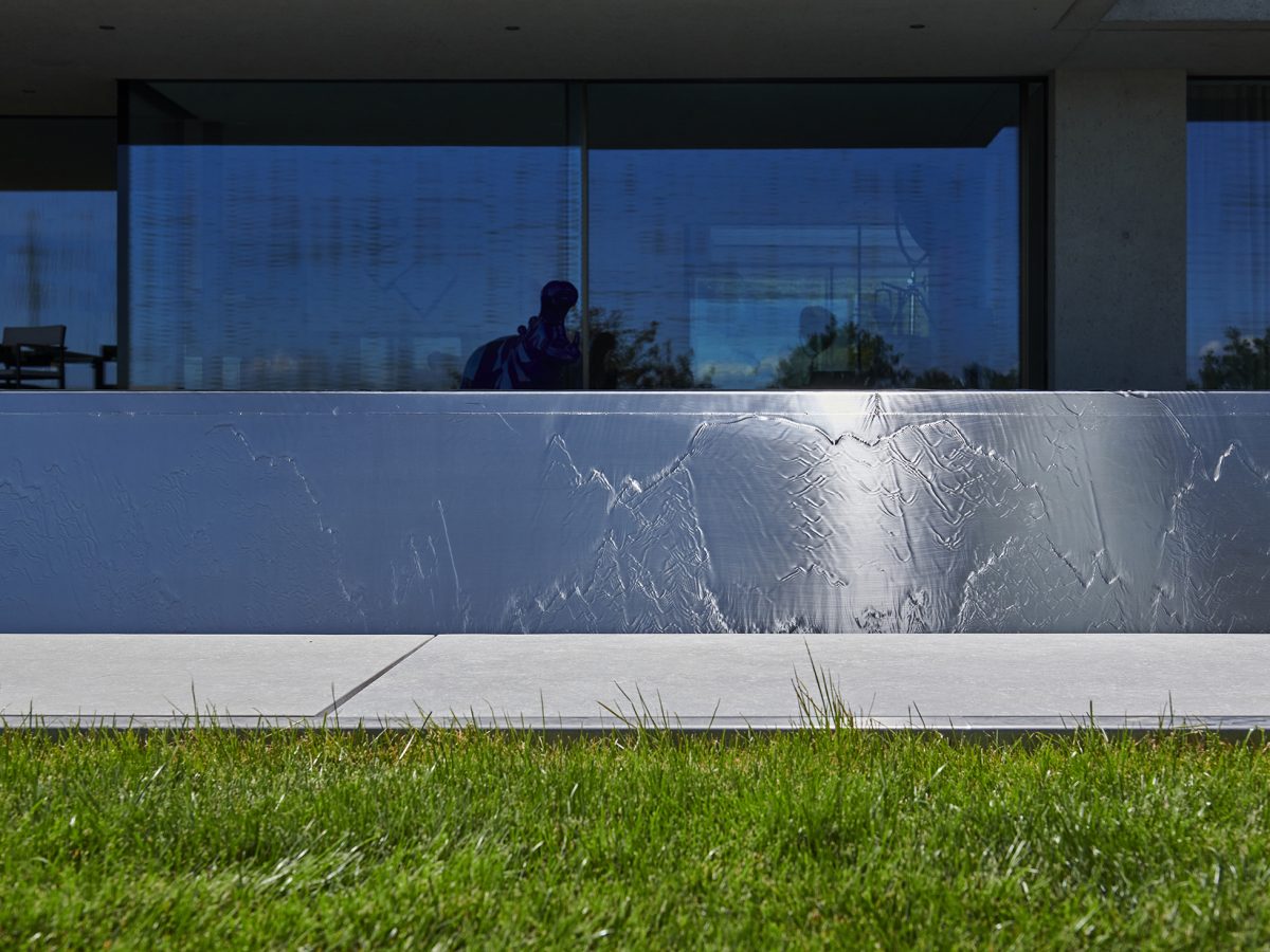 Piscine en inox à débordement