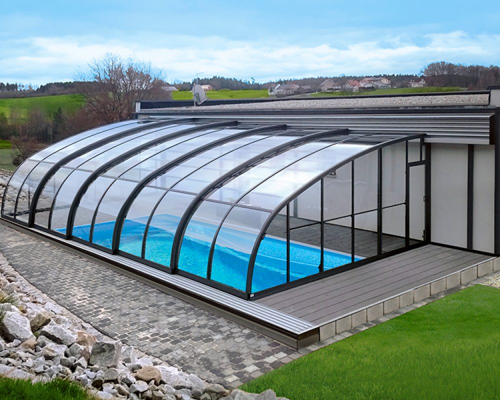 Abri pour piscine sur mesure